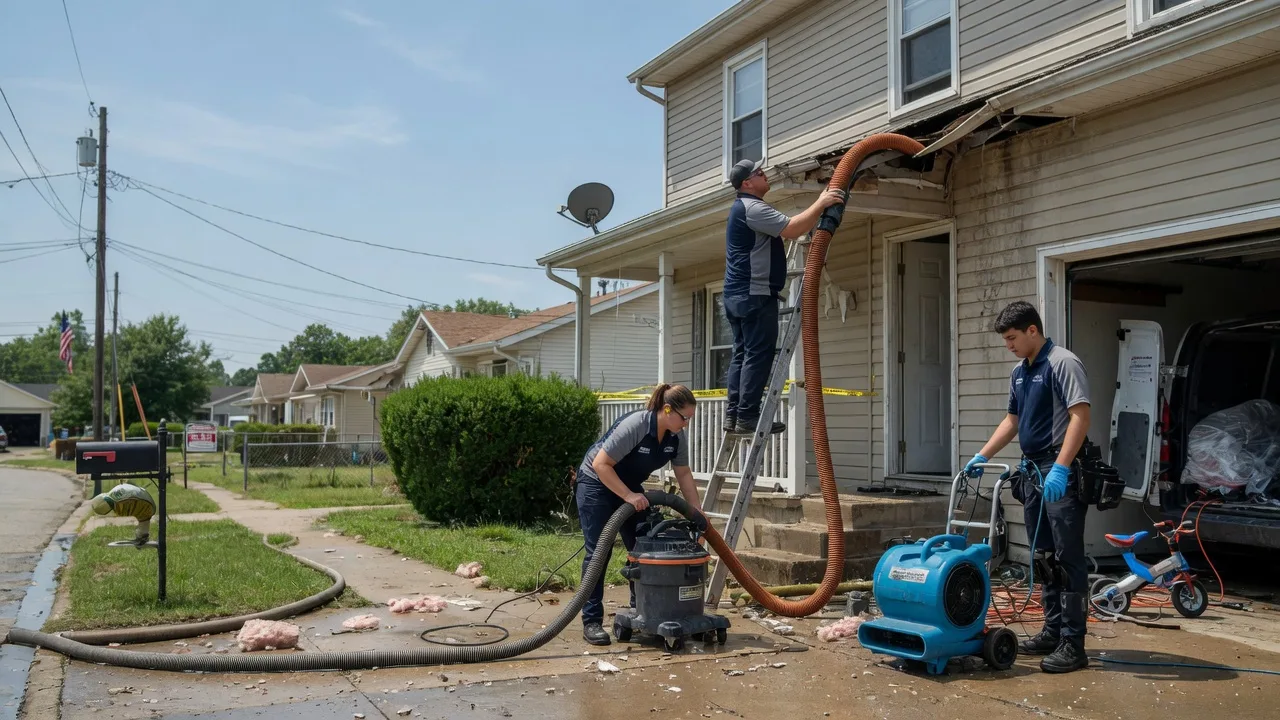 Water Damage Restoration in Van, WV near me